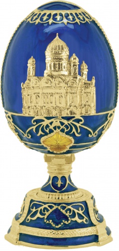 Faberge Style Egg Jewellery Trinket Box ''Christ the Savior'' photo 2