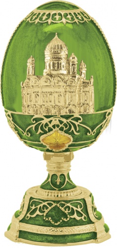 Faberge Style Egg Jewellery Trinket Box ''Christ the Savior'' photo 6