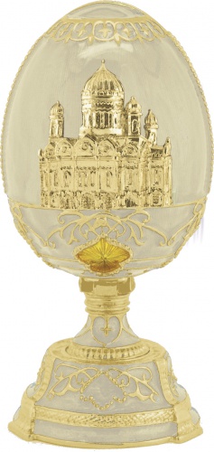 Faberge Style Egg Jewellery Trinket Box ''Christ the Savior'' photo 4