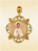 The Orthodox Icon Pendant ''Guardian Angel"