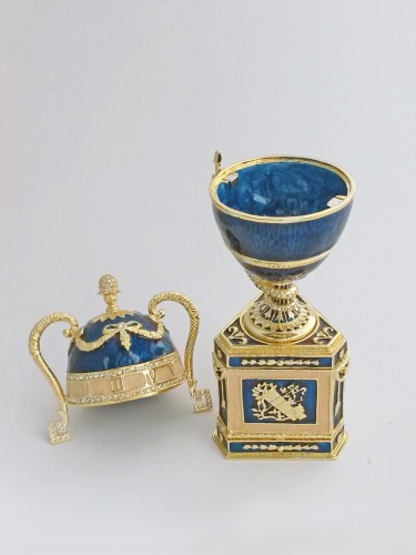 Faberge Style Egg Jewellery Trinket Box "Duchess of Marlborough" musical photo 9