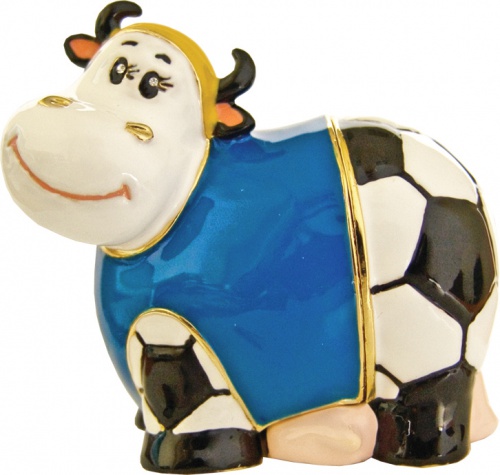 'Football Cow'' Casket