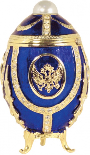 Faberge Style Egg Jewellery Box ''Pearl'' photo 2