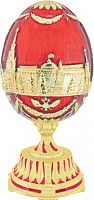 Faberge Style Small Egg Jewellery Trinket Box ''Kremlin''