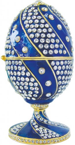 Faberge Style Egg Jewellery Box photo 2