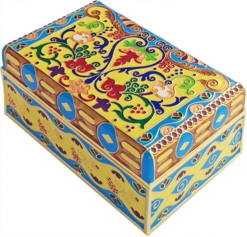 The box " In the Russian style"