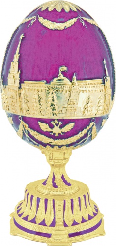 Faberge Style Egg Jewellery Trinket Box ''Kremlin'' photo 3