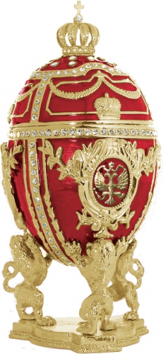 Faberge Style Egg Jewellery Trinket Box photo 4