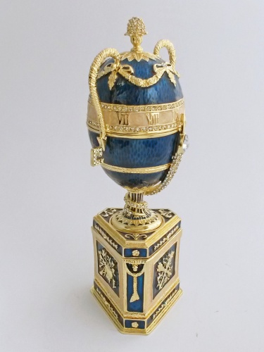 Faberge Style Egg Jewellery Trinket Box "Duchess of Marlborough" musical photo 7