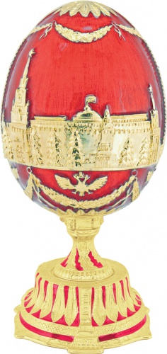 Faberge Style Egg Jewellery Trinket Box ''Kremlin'' photo 5