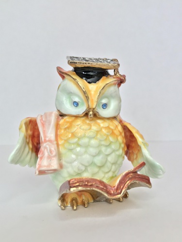 "Academic Owl" Casket photo 2