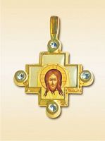 The Orthodox Icon Pendant ''The Icon of Christ of Edessa''