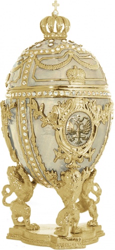 Faberge Style Egg Jewellery Trinket Box photo 3