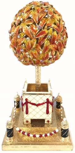 Faberge Egg-box "Orange Tree"