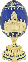Faberge Style Egg Jewellery Trinket Box ''Saint Isaac's Cathedral''