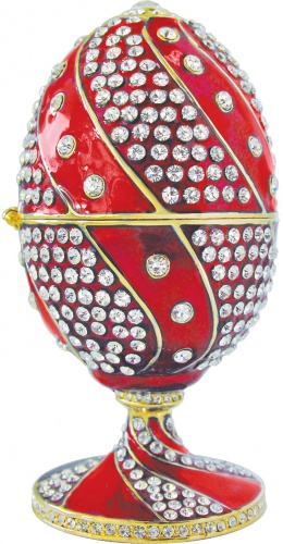 Faberge Style Egg Jewellery Box photo 3