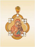The Orthodox Icon Pendant "Saint Anna"
