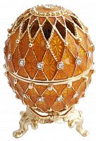 Faberge Style Trinket Box Egg with slits