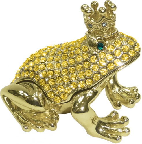 "Frog with a crown" Casket photo 3