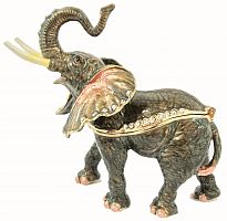 "Trumpeting Elephant" Casket