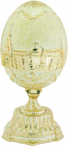 Faberge Style Egg Jewellery Trinket Box ''Kremlin'' photo 4