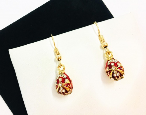 Faberge Style Earrings photo 2