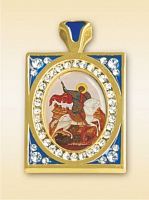The Orthodox Icon Pendant "St. George the Victorious"