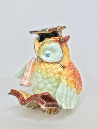 "Academic Owl" Casket photo 3