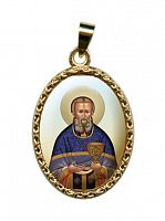 Icon pendant ''John of Kronstadt''