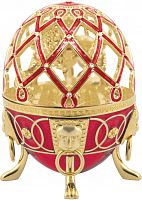 Faberge Style Egg Jewellery Box ''Lion''